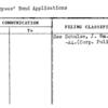 Employees' Bond Applications