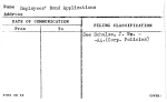 Employees' Bond Applications
