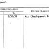 Employment