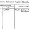 Encyclopaedia Britannica Pamphlet Distribution