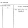 English, George