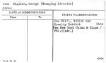 English, George (Managing Director)