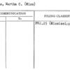 Enochs, Martha C. (Miss)