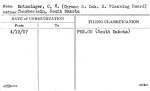 Entsminger, C.H. (Chrman S. Dak. S. Planning Board)