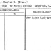 Ernst, Charles H. (Pres.)
