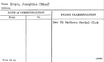 Eroyo, Josephine (Miss)