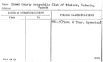 Essex County Automobile Club of Windsor, Ontario
