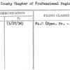 Essex County Chapter of Professional Engineers