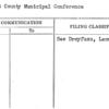 Essex County Municipal Conference