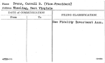 Evans, Carroll D. (Vice-President)