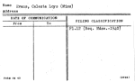 Evans, Celesta Loys (Miss)