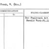 Evans, Frank, W. (Mrs.)