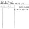 Evans, Hoyt B. (Pres.)