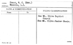 Evans, W.C. (Rev.)