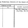 Evening Elementary Schools of the Board of Education