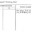 Exchequer Printing Cost