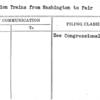 Excursion Trains from Washington to Fair