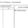 Executive Pharmacy, Incorporated