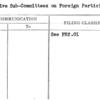 Executive Sub-Committees on Foreign Participation