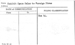 Exhibit Space Sales to Foreign Firms