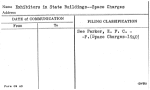 Exhibitors in State Buildings--Space Charges