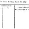 Exhibits Dinner Meeting--March 27, 1940