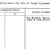 Exhibition Rules for Use of Sound Equipment