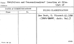 Exhibitors and Concessionaires' Location at Site- List of