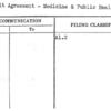 Exhibit Agreements - Medicine & Public Health