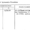 Exhibit Agreements Procedure