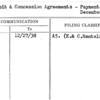 Exhibit & Concession Agreements - Payments Past Due December 21, 1938