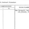 Exhibit Contract Procedure