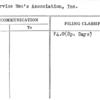 Ex-Service Men's Association, Inc.