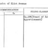 Extension of Eliot Avenue