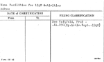 Facilities for 1940 Activities