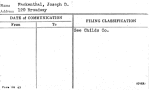 Fackenthal, Joseph D.