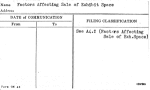 Factors Affecting Sale of Exhibit Space