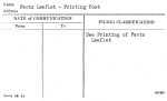 Facts Leaflet - Printing Cost