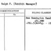 Fahey, Ralph P. (Exhibit Manager)