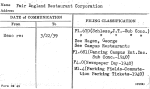 Fair England Restaurant Corporation