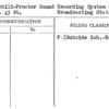 Fairchild-Proctor Sound Recording System for Broadcasting Stations-Dem.of.