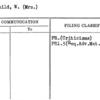 Fairchild, W. (Mrs.)