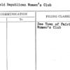 Fairfield Republican Women's Club