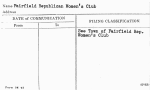 Fairfield Republican Women's Club