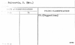 Fairservis, D. (Mrs.)