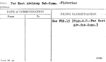 Far East Advisory Sub-Comm. - Fisheries