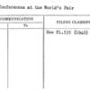 Farm Conferences at the World's Fair