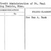 Farm Credit Administration of St. Paul