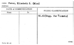 Favor, Elizabeth S. (Miss)