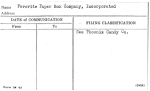 Favorite Paper Box Company, Incorporated